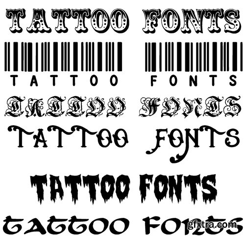 20.000 Tattoo Fonts