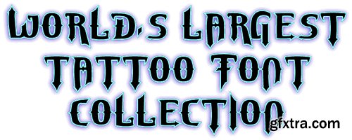 20.000 Tattoo Fonts