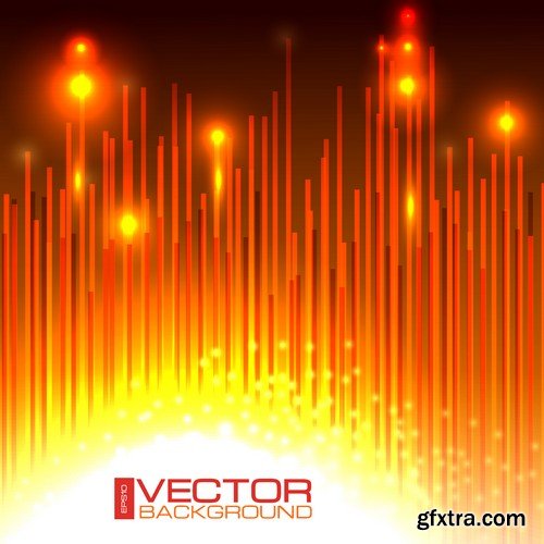 Stock Vectors - Digital equalizer, 25xEPS