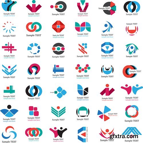 Collection of Logos vol.40, 25xEPS