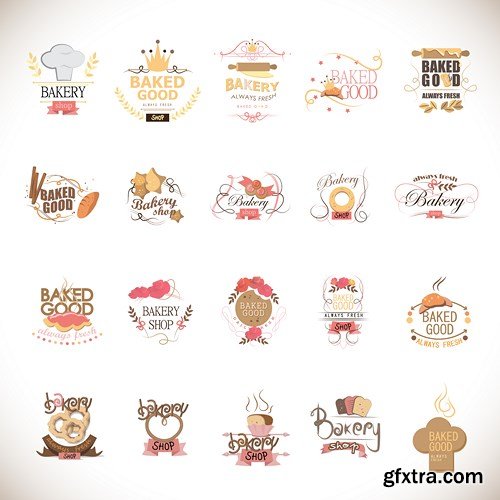 Collection of Logos vol.40, 25xEPS