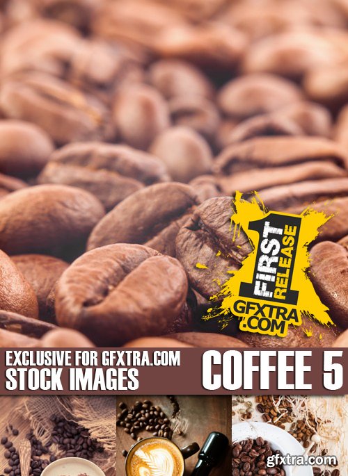 Stock Photos - Coffee 5, 25xJPG