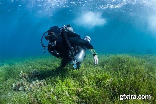 Stock Photos - Diving 2, 25xJPG