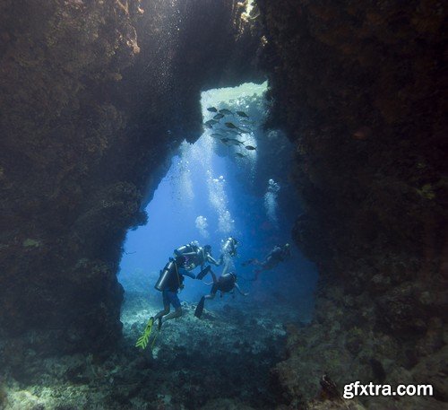 Stock Photos - Diving 2, 25xJPG