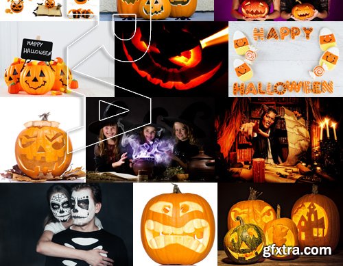 Stock Photos - Halloween, 25xJPG