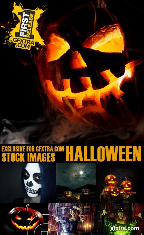 Stock Photos - Halloween, 25xJPG