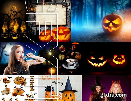 Stock Photos - Halloween, 25xJPG