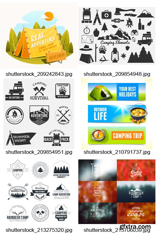 Amazing SS - Camping & Outdoor Life, 25xEPS