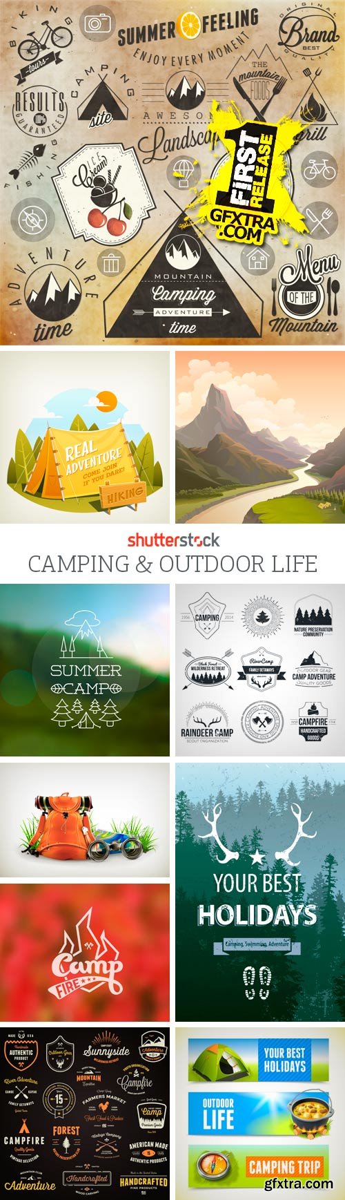 Amazing SS - Camping & Outdoor Life, 25xEPS