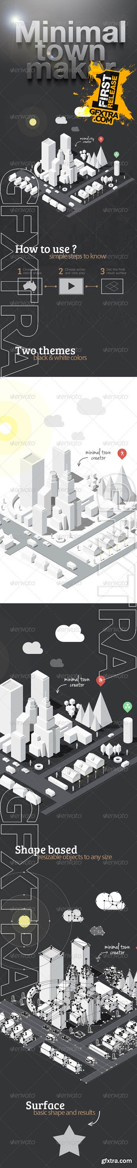 Minimal Town Maker - GraphicRiver 8473772