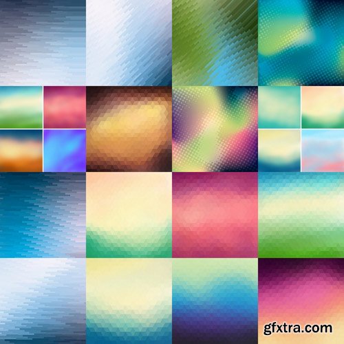 Abstract Background Collection#28 - 25 Vector