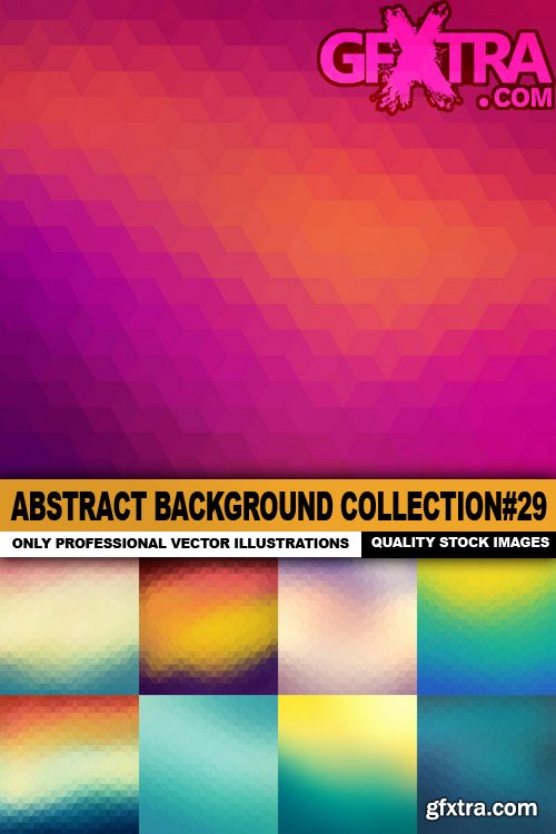 Abstract Background Collection#29 - 25 Vector