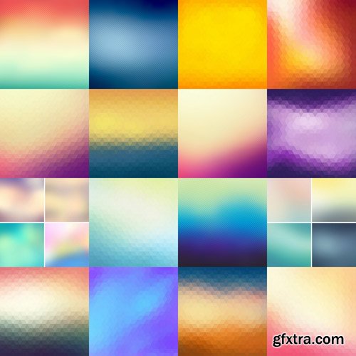 Abstract Background Collection#29 - 25 Vector