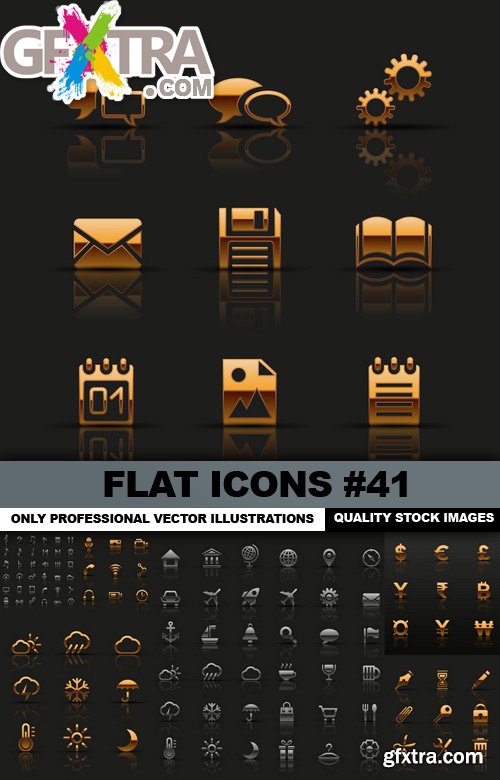 Flat Icons #41 - 20 Vectors