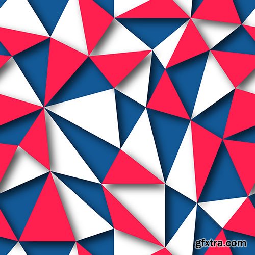 Triangles Backgrounds - 25x JPEGs