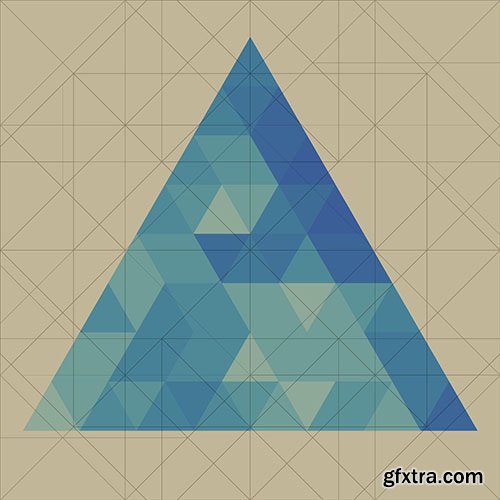 Triangles Backgrounds - 25x JPEGs