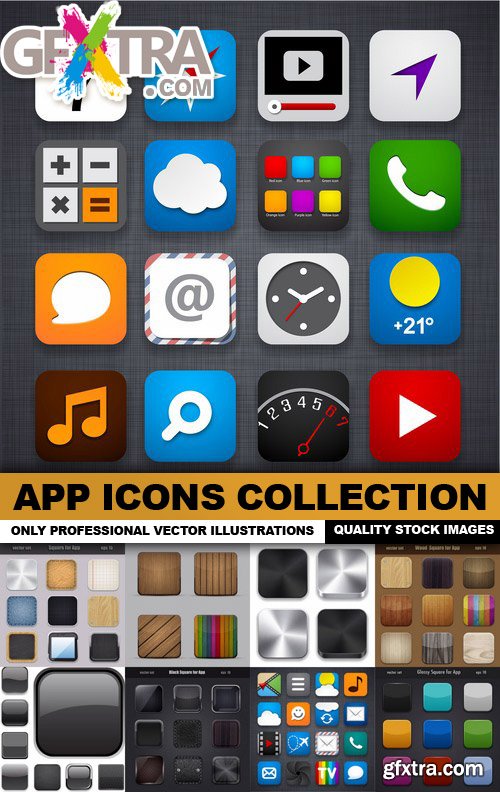 APP Icons Collection - 27 Vector