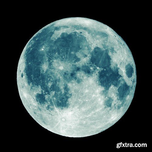 Stock Photos - Moon, 25xJPG