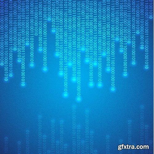 Stock Vectors - Technology background 2, 25xEPS