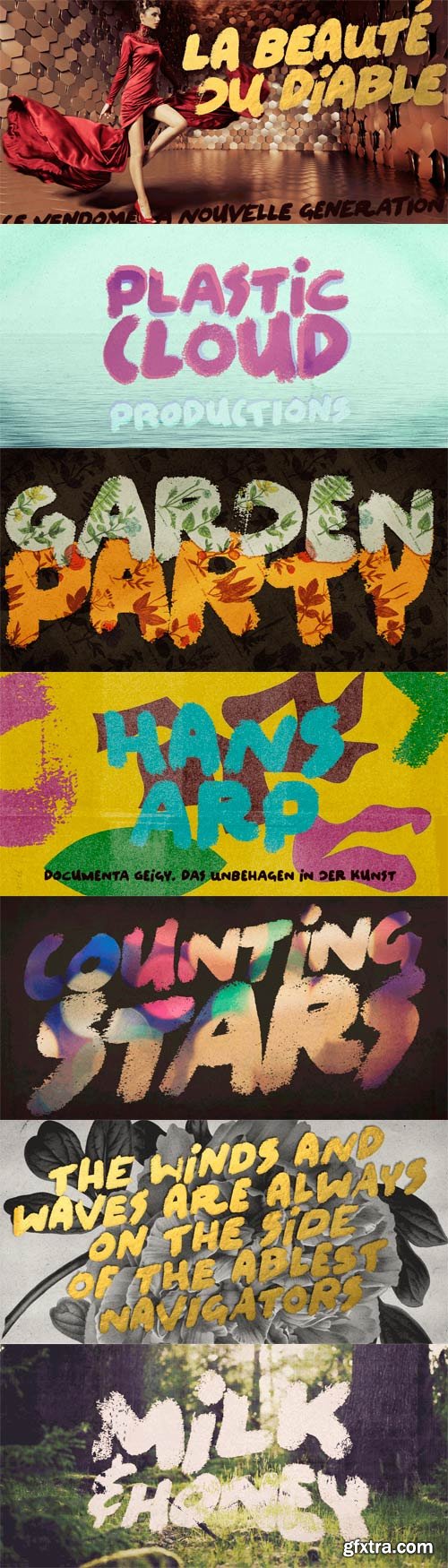 Felt Noisy Font Family - 2 Fonts for $32