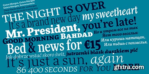 FF More Font Family - 24 Fonts 859€