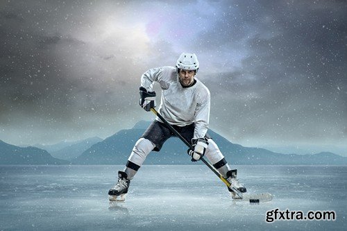 Stock Photos - Hockey 2, 25xJPG