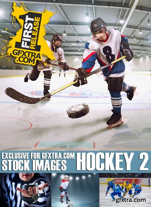 Stock Photos - Hockey 2, 25xJPG