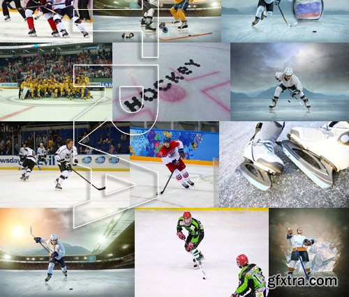 Stock Photos - Hockey 2, 25xJPG