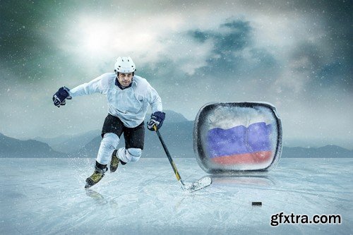 Stock Photos - Hockey 2, 25xJPG