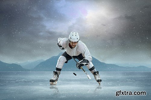 Stock Photos - Hockey 2, 25xJPG