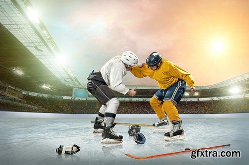 Stock Photos - Hockey 2, 25xJPG