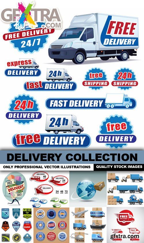 Delivery Collection - 25 Vector