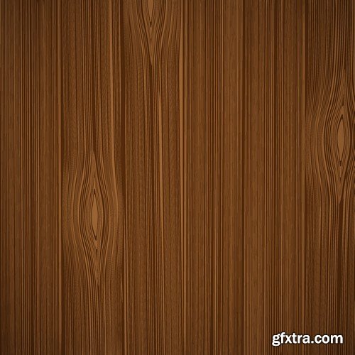 Stock Vectors - Wood Textures 3, 25xEPS