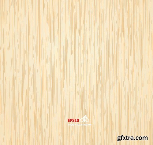 Stock Vectors - Wood Textures 3, 25xEPS