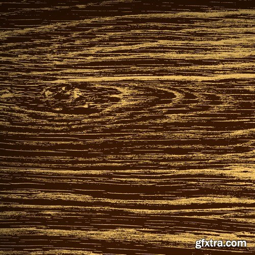 Stock Vectors - Wood Textures 3, 25xEPS