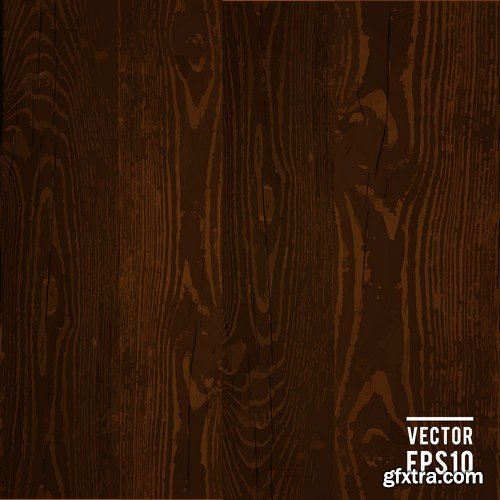 Stock Vectors - Wood Textures 3, 25xEPS