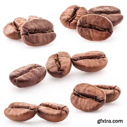 Stock Photos - Coffee and coffee beans, 25xJPG