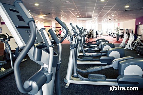 Stock Photos - Gym, 25xJPG