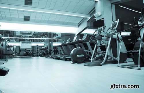 Stock Photos - Gym, 25xJPG