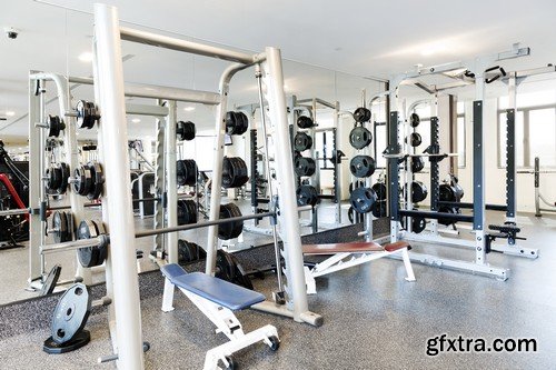 Stock Photos - Gym, 25xJPG