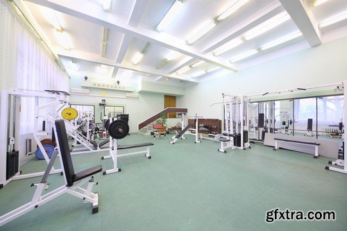 Stock Photos - Gym, 25xJPG