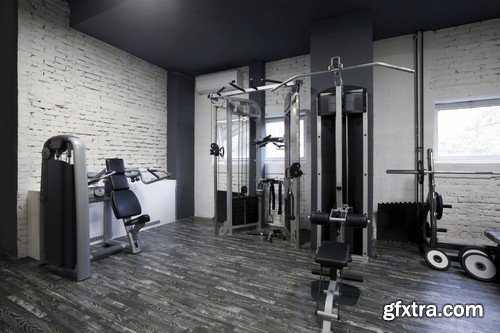 Stock Photos - Gym, 25xJPG