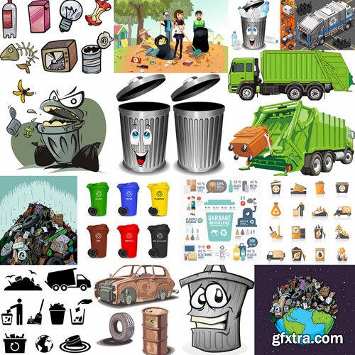 Trash - 25 Vector