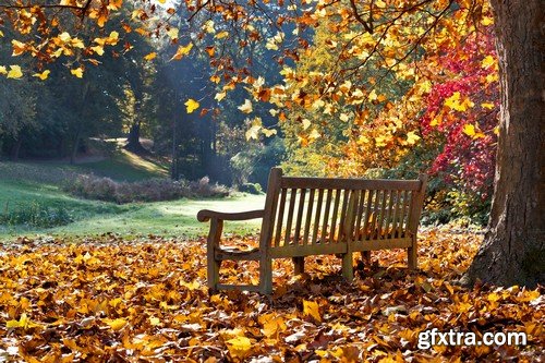 Stock Photos - Autumn scenery, 25xJPG