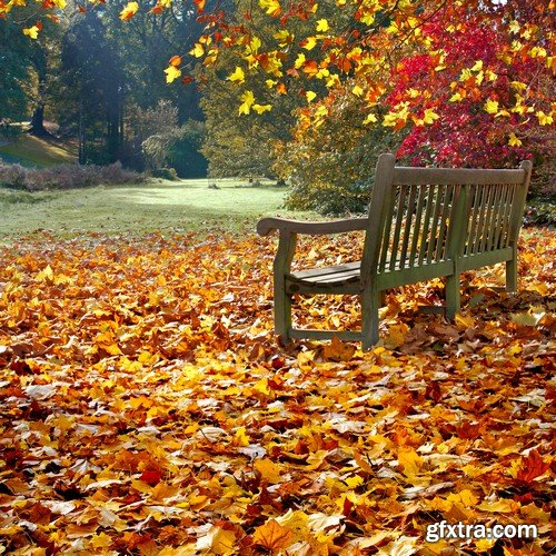 Stock Photos - Autumn scenery, 25xJPG