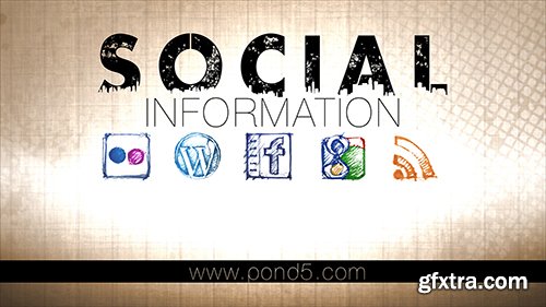 POND5 Social Information 8607783 - After Effects Template