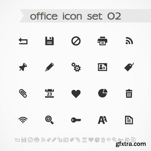 Stock Vectors - Huge universal collection icon sets, 25xEPS