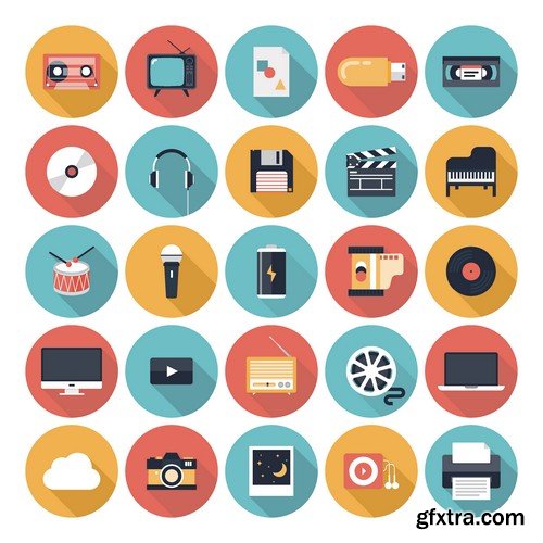 Stock Vectors - Huge universal collection icon sets, 25xEPS