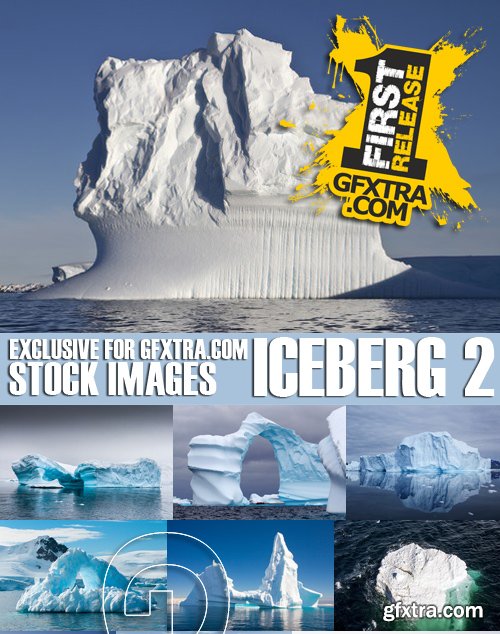 Stock Photos - Iceberg 2, 25xJPG