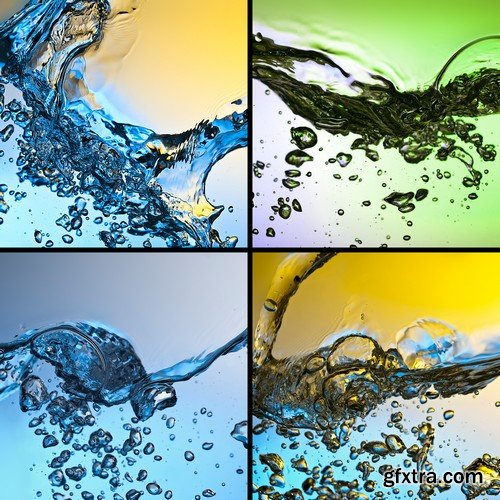 Stock Photos - Water 3, 25xJPG